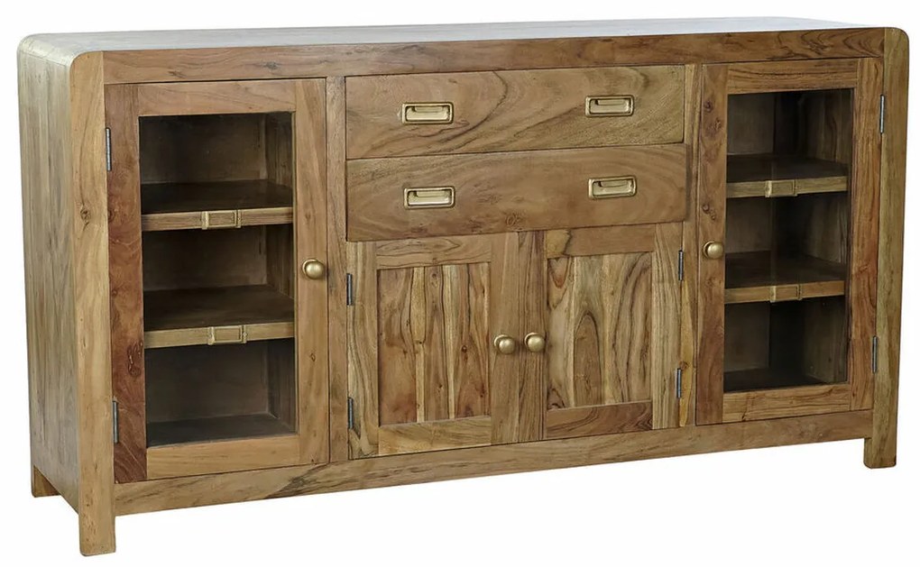 Σκευοθήκη DKD Home Decor   Χρυσό Φυσικό ξύλο ακακίας 150 x 40 x 81 cm