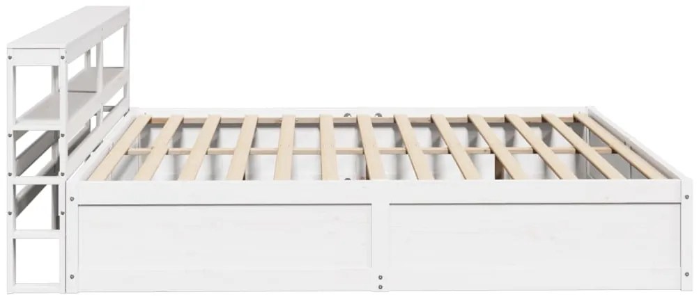 vidaXL Πλαίσιο Κρεβατιού με Κεφαλάρι 180x200 εκ. από Μασίφ Ξύλο Πεύκου
