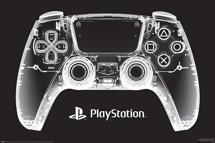 Αφίσα PlayStation - X-Ray Pad, (91.5 x 61 cm)