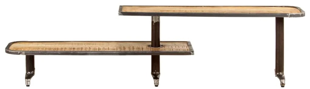 vidaXL Έπιπλο Τηλεόρασης 160 x 30 x 40 εκ. από Μασίφ Ξύλο Μάνγκο