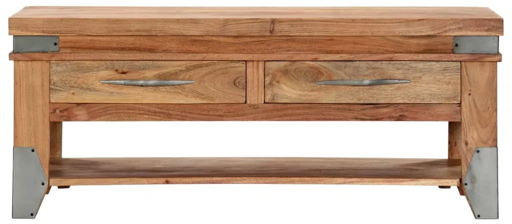 vidaXL Τραπεζάκι Σαλονιού 110 x 52 x 45 εκ. από Μασίφ Ξύλο Ακακίας