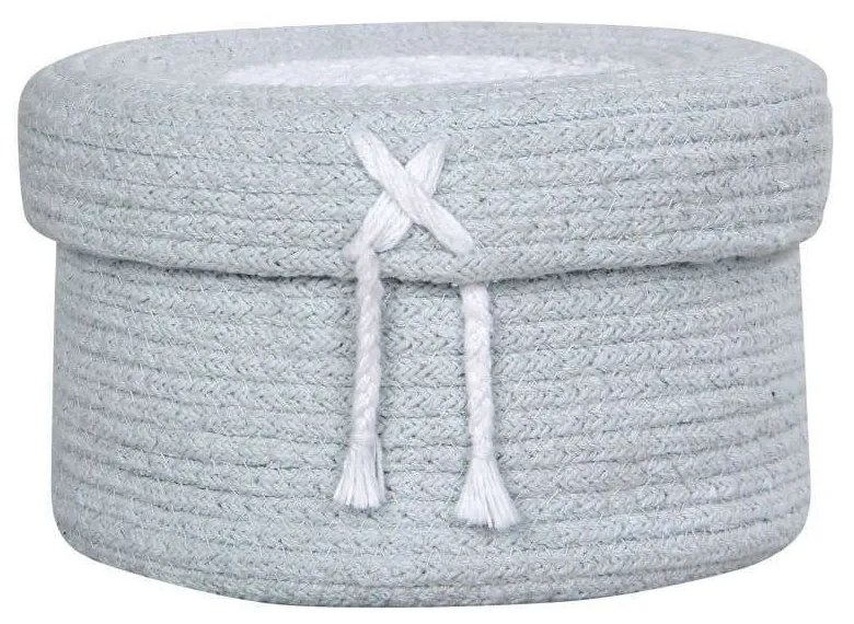 Καλάθι Αποθήκευσης Candy Box LOR-BSK-CANBO-LBL-S Light Blue 13Χ20Cm Lorena Canals Cotton-Microfiber