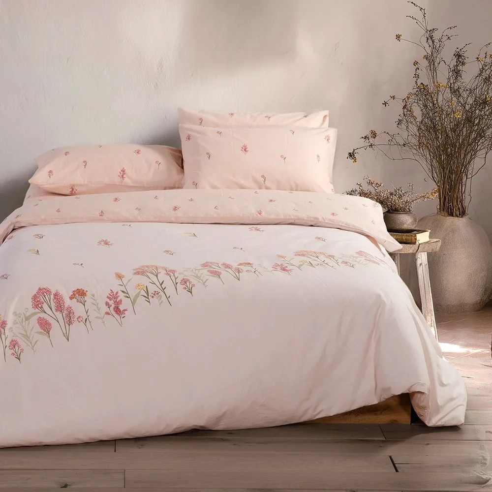 Παπλωματοθήκη Fragesca (Σετ 3τμχ) Ecru Nef-Nef Homeware Υπέρδιπλo 240x230cm 100% Βαμβάκι