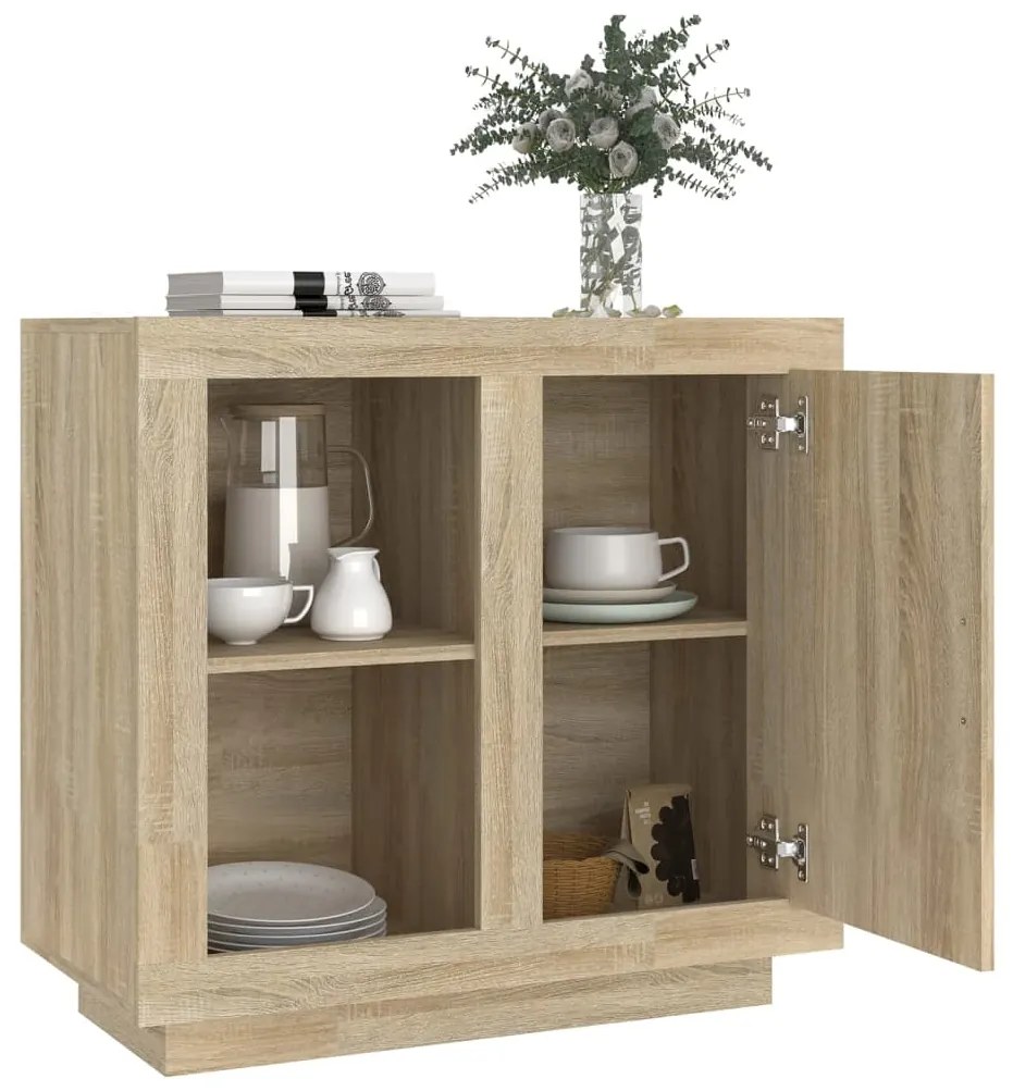 vidaXL Συρταριέρα Sonoma Δρυς 80 x 40 x 75 εκ.