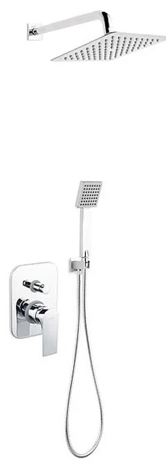 KARAG ALGEO SQUARE Σετ μπαταρίας εντοιχισμού ντους ALGEO SQUARE BAQ7P-SET1-S FERRO KARAG-5902194951739