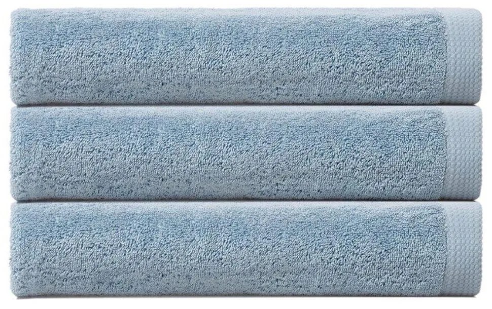 Πετσέτα 02.105.05 Light Blue Cryspo Trio Σώματος 90x150cm 100% Βαμβάκι