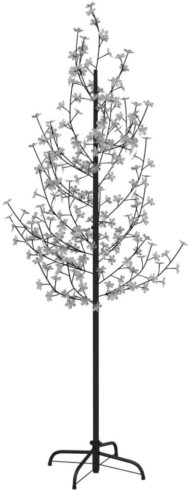 vidaXL Δέντρο Κερασιά με 220 LED Θερμό Λευκό 220 εκ.