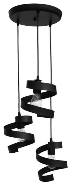Κρεμαστό Φωτιστικό Οροφής FLEXI Μαύρο 34-0324 Heronia Lighting-34-0324-Μαύρο 34-0324