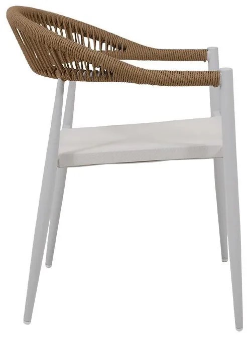 Καρέκλα Senegal Fylliana Λευκό 56x60x78 εκ. 56x60x78 εκ.