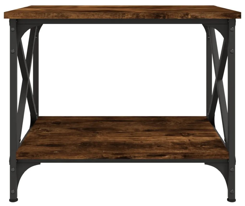 vidaXL Βοηθητικό Τραπέζι Καπνιστή Δρυς 55x38x45 εκ. Επεξεργασμένο Ξύλο