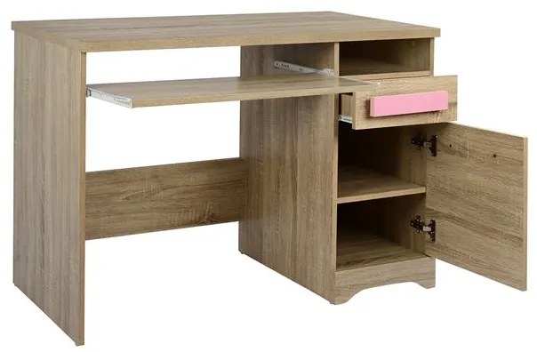 ΓΡΑΦΕΙΟ PLAYROOM SONAMA+ ΡΟΖ ΧΕΡΟΥΛΙ HM11154.02 110X55X76.5