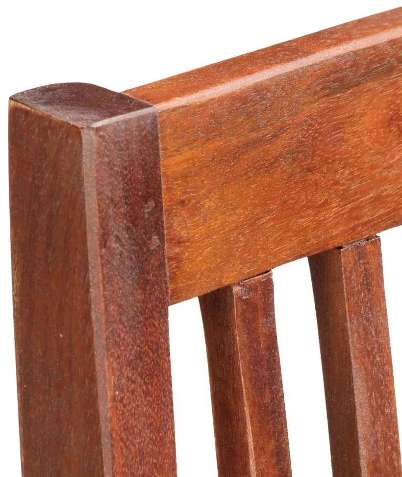 vidaXL Καρέκλες Τραπεζαρίας 4 τεμ. από Μασίφ Ξύλο Μάνγκο