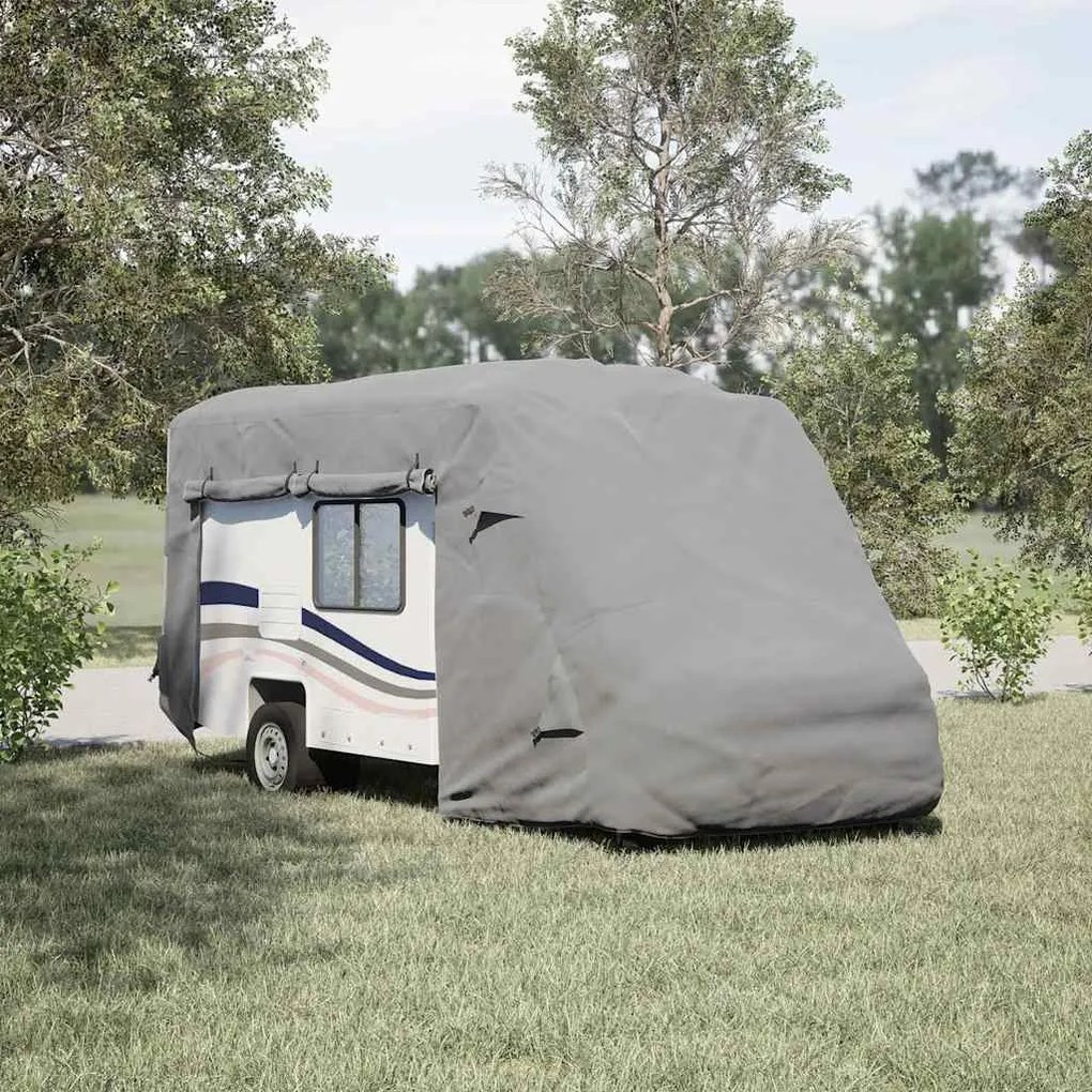 vidaXL Καλύμματα αυτοκινούμενων γκρι 610x235x275 cm μη υφασμένο ύφασμα