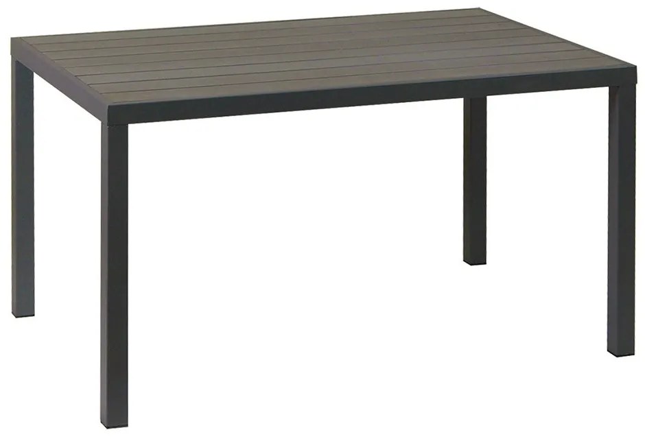 Τραπέζι Παραλ/μο Mε Polywood 223930 175x94x72cm Grey