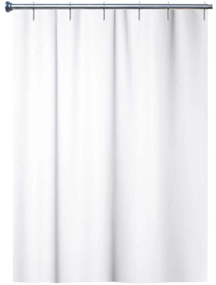Κουρτίνα Μπάνιου Blanc AX00034701 180x200cm White Arvix 180Πx200Υ Πολυαιθυλένιο