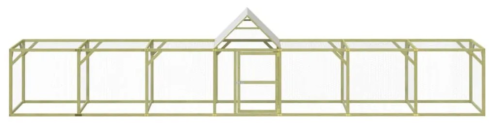 vidaXL Κοτέτσι 700x100x150 εκ. από Μασίφ Εμποτισμένο Ξύλο Πεύκου