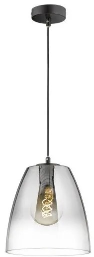 Κρεμαστό Φωτιστικό Οροφής Φιμέ Miro 60843 Fischer Honsel-60843-Φιμέ/Smoke 60843
