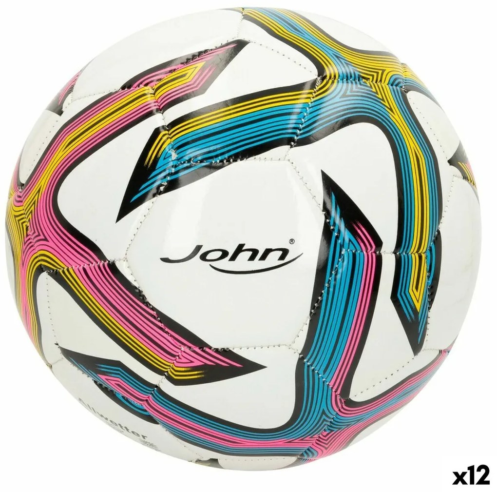 Μπάλα Ποδοσφαίρου John Sports Classic 5 Ø 22 cm Συνθετικό Δέρμα (12 Μονάδες)