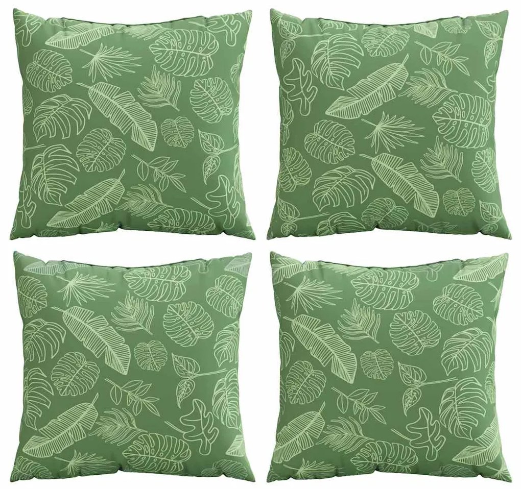 vidaXL Μαξιλάρια Ρίψης 4 pcs Πολύχρωμο 60 x 60 cm ύφασμα