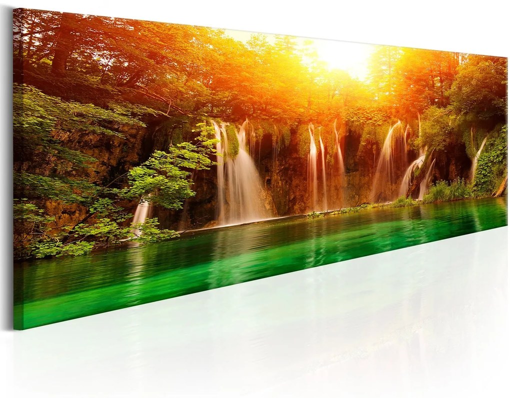 Πίνακας - Nature: Magnificent Waterfall 135x45