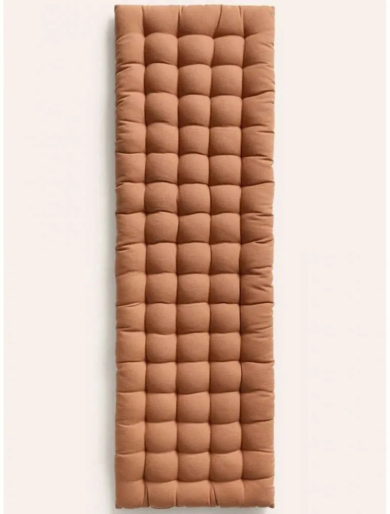 Μαξιλάρι Για Παγκάκι Gavema CAGAVEMA4TIE 40x120cm Terracotta Calma House 100% Βαμβάκι