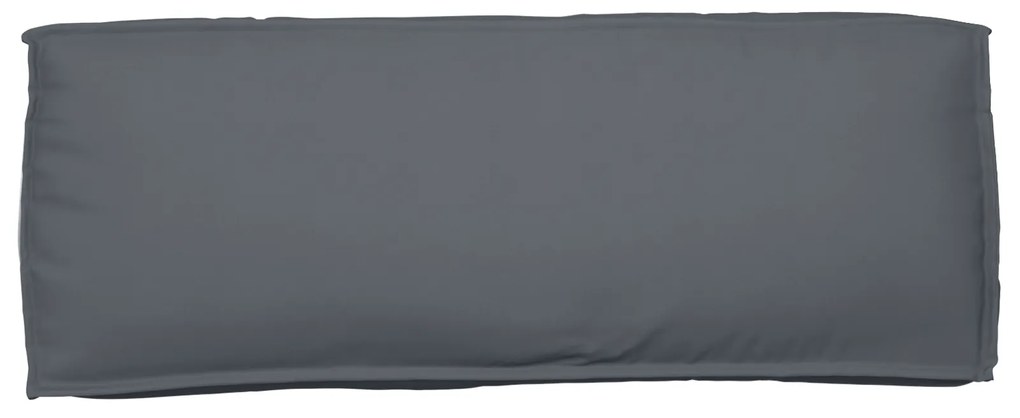 vidaXL Μαξιλάρι Παλέτας για πλάτη Ανθρακί 120x40x12 εκ. Ύφασμα Oxford
