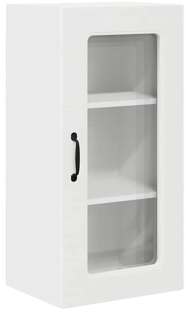 vidaXL Ντουλάπα Κουζίνας Λευκό 40 x 31 x 80 εκ. Επεξεργασμένο ξύλο