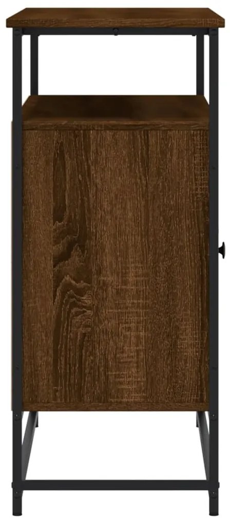 vidaXL Συρταριέρα Καφέ Δρυς 100x35x80 εκ. από Επεξεργασμένο Ξύλο