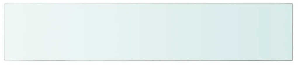 vidaXL Ράφια Πάνελ 2 τεμ. Διάφανα 100 x 20 εκ. Γυάλινα