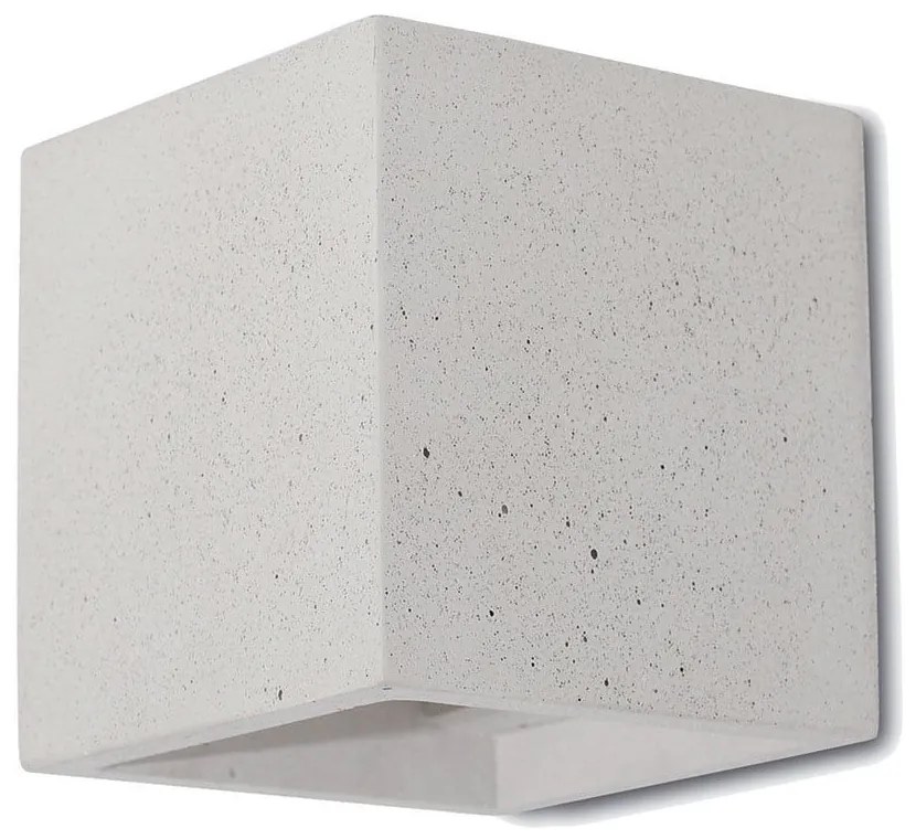 Φωτιστικό Τοίχου-Απλίκα Concrete 4096902 White Viokef Cement