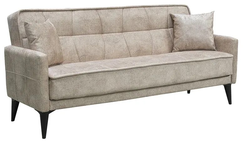 Καναπές PERTH Ύφασμα Μπεζ-Tortora-Sand-Cappuccino Sofa:210x80x75 Bed:180x100cm