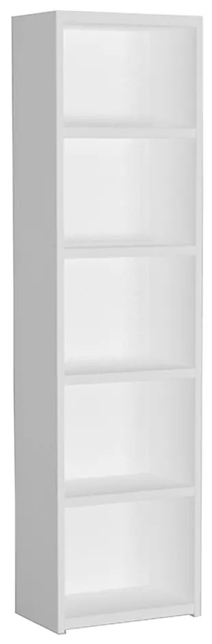 Liberta LINES ΒΙΒΛΙΟΘΗΚΗ 4ΡΑΦΙΑ ΛΕΥΚΟ 46x29xH180cm 46x29xH180cm 24-0532