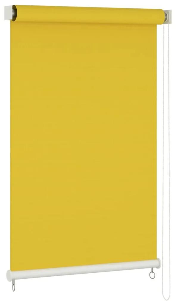 vidaXL Στόρι Σκίασης Ρόλερ Εξωτερικού Χώρου Κίτρινο 60 x 230 εκ.