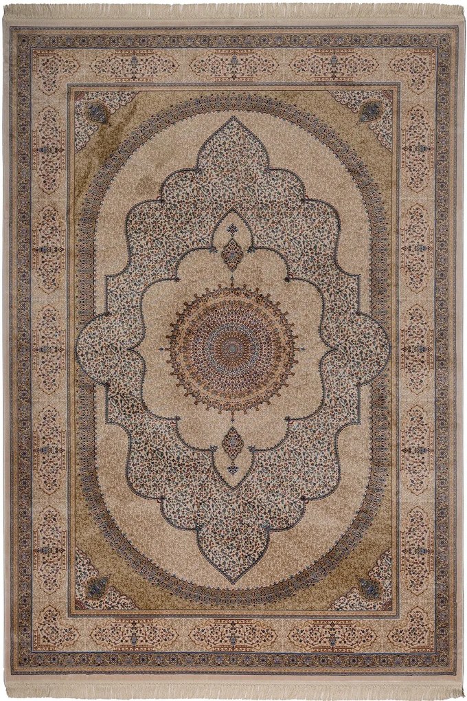 Χαλί Sarouk 63042 060 Beige-Multi Βιοκαρπέτ 200X290cm
