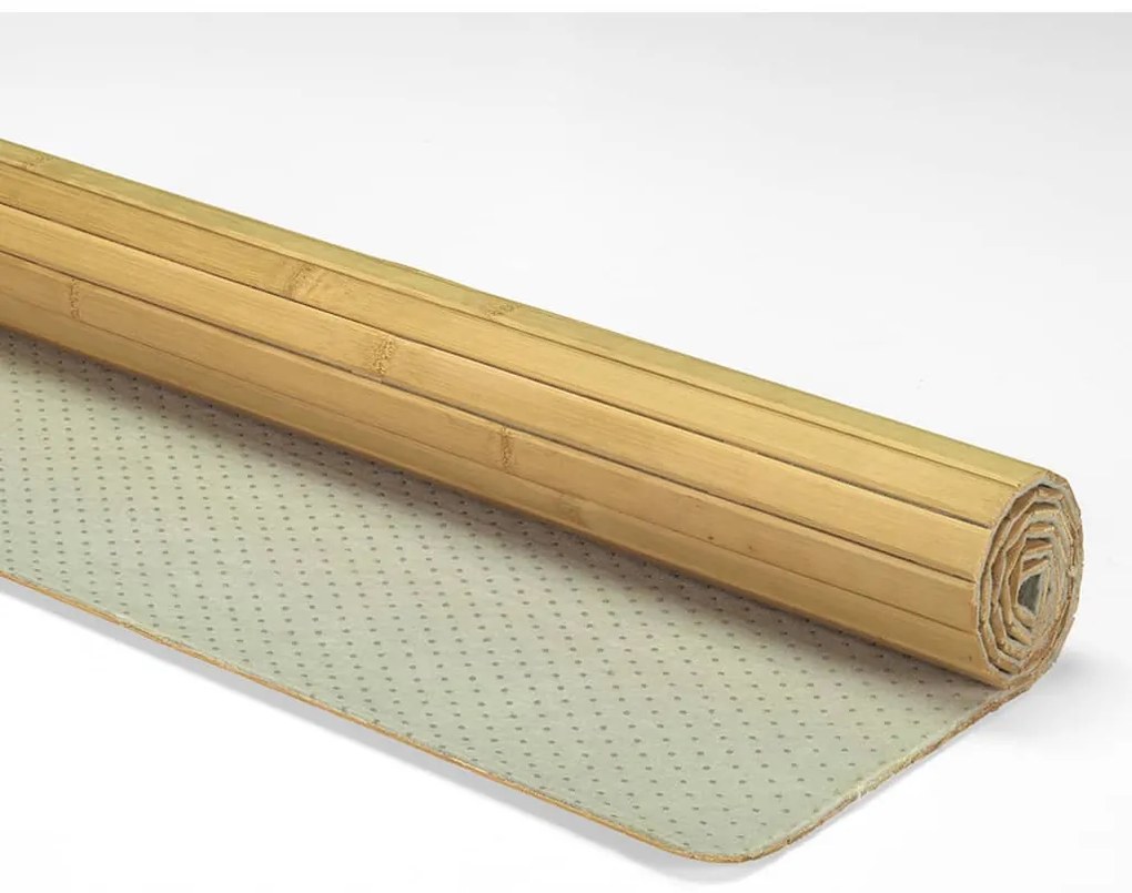 Kleine Wolke 430277  Bath Rug "Bambus" 60x115 cm Brown