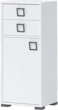 Ντουλάπι Riddle 1D2S-Λευκό