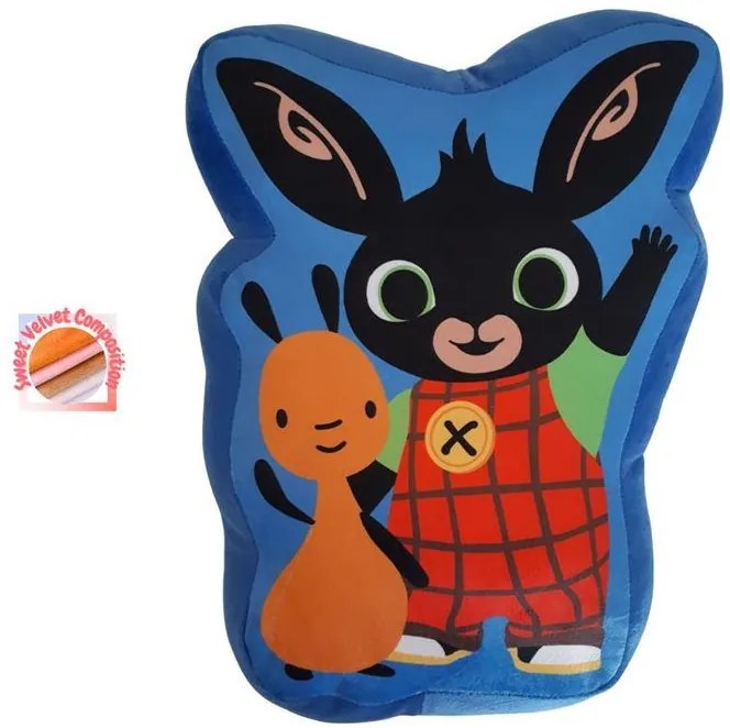 Διακοσμητικό Μαξιλάρι 3D Velboa 35εκ. Acamar Films Bing 207 Blue DimCol