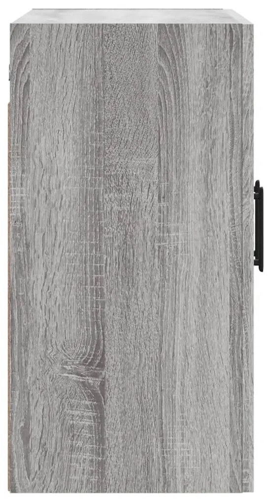 vidaXL Ντουλάπι Τοίχου Γκρι Sonoma 60x31x60 εκ. από Επεξεργασμένο Ξύλο