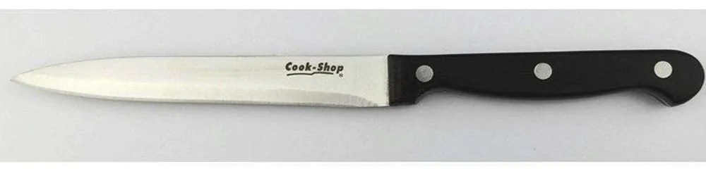 Μαχαίρι Προπαρασκευής SB-001P/CP8.1 12cm Black-Silver Stainless Steel