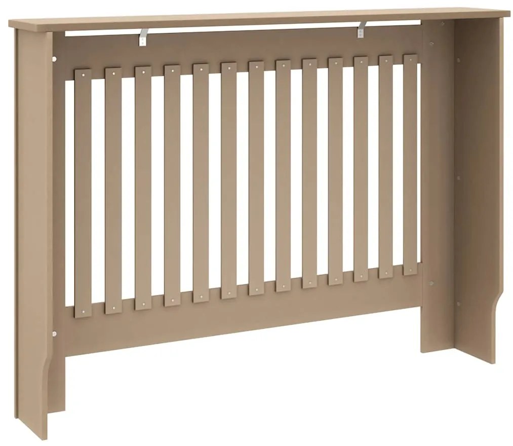 vidaXL Κάλυμμα Καλοριφέρ 112 x 19 x 81,5 εκ. από MDF