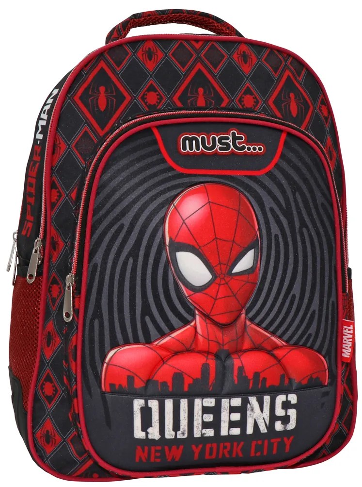 Σχολική Τσάντα Δημοτικού (32x18x43) Must Spiderman Queens New York City 508107