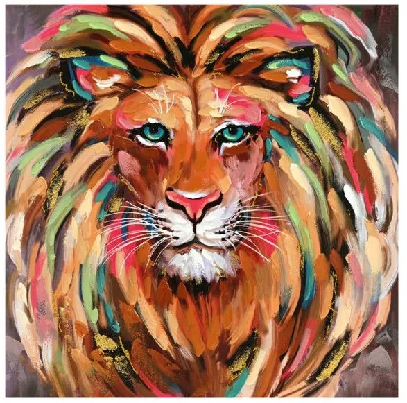 Πίνακας σε καμβά Martin Inart 80x3x80εκ 296-000033 296-000033