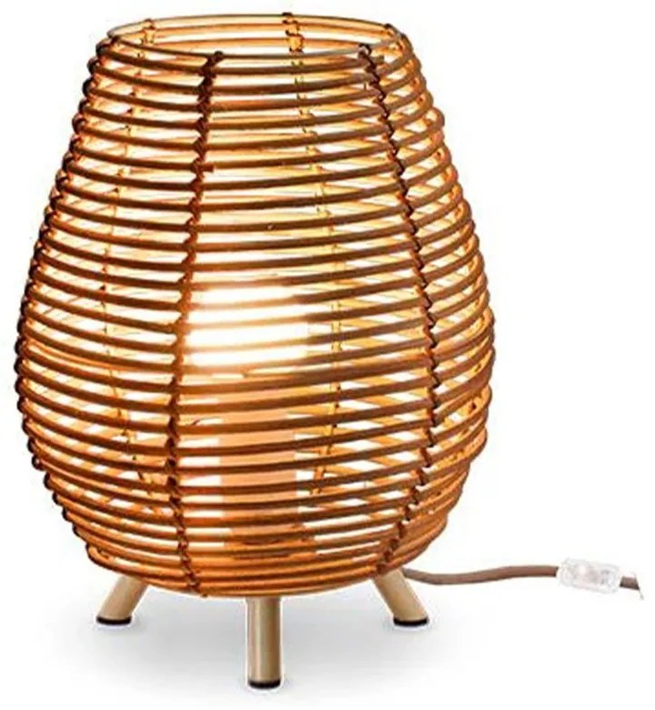 Φωτιστικό Επιτραπέζιο Bossa 30 LUMBOS030XXIXNW Φ22,5x32,5cm 150cm 1xE27 Natural