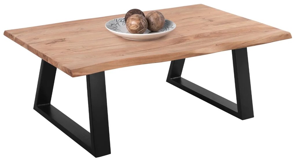 Τραπεζάκι σαλονιού SOFIA SLIM C8502.11 απο Μασίφ Ξύλο Ακακίας 115x65x41Υ εκ. 115x65x41 εκ.