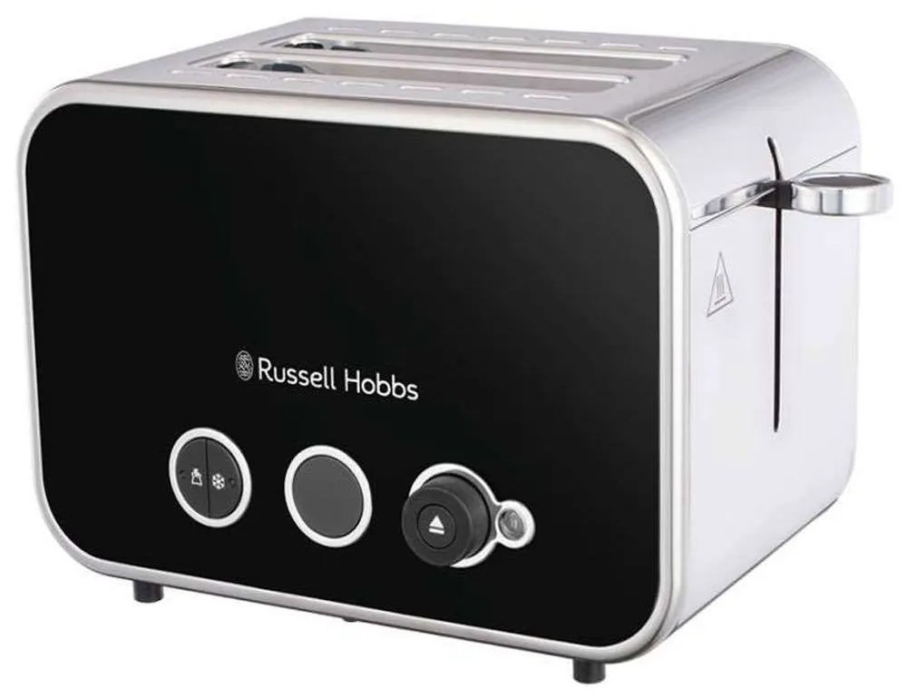 Φρυγανιέρα 2 Θέσεων Distinctions 26430-56 Black Russell Hobbs Ανοξείδωτο Ατσάλι