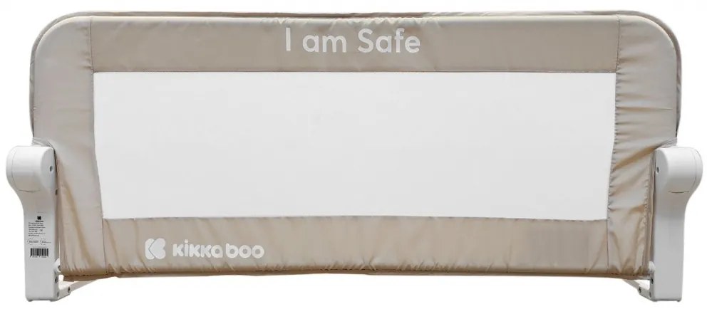 ΠΡΟΣΤΑΤΕΥΤΙΚΗ ΜΠΑΡΑ ΚΡΕΒΑΤΙΟΥ KIKKA BOO 102CM I AM SAFE BEIGE 31003050009