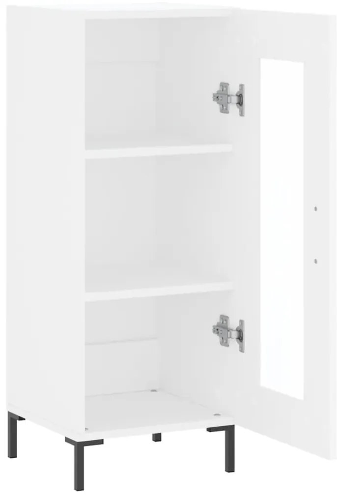 vidaXL Ντουλάπι Λευκό 34,5 x 34 x 90 εκ. από Επεξεργασμένο Ξύλο