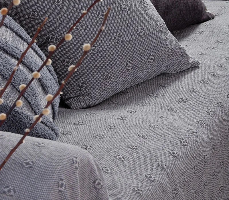 Διακοσμητικό Μαξιλάρι Devine Grey 42x42 Nef-Nef Homeware