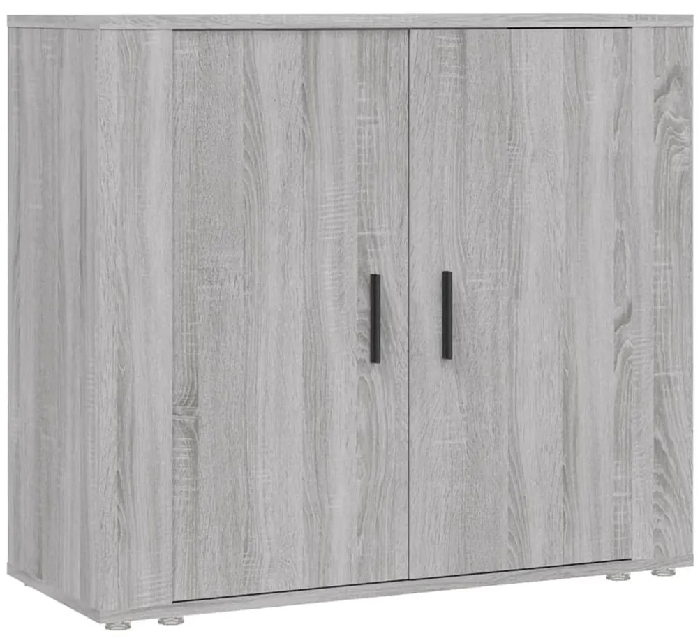 vidaXL Ντουλάπι Γκρι Sonoma 80x33x70 εκ. από Επεξεργασμένο Ξύλο
