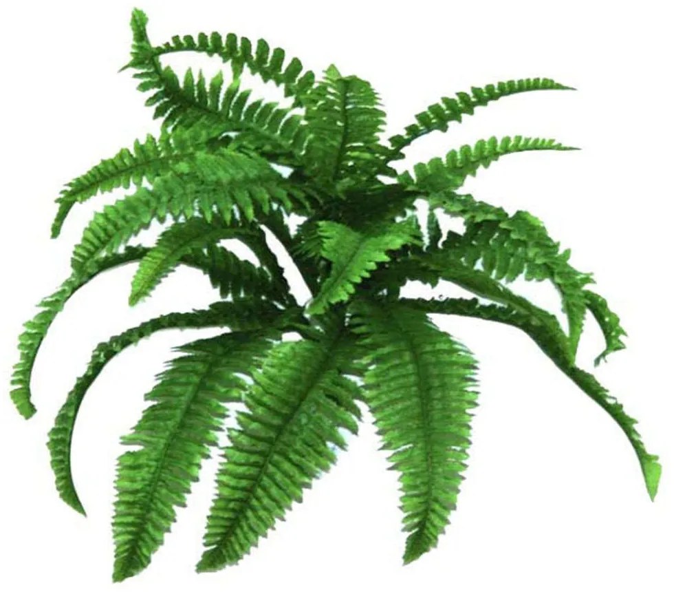 Τεχνητό Κρεμαστό Φυτό Φτέρη 00-00-1565 65x40cm Green Marhome Synthetic